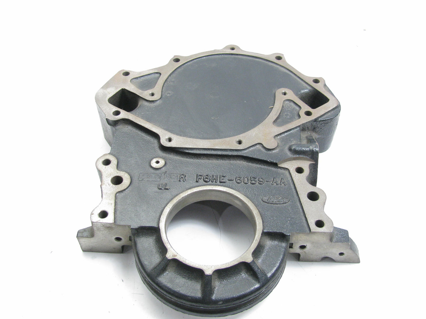 NEW - OEM Ford F6HE-6059-AA Cast Iron Timing Cover For Heavy Truck 370 429-V8