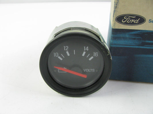 NEW - OEM Ford F6HZ-10797-AB Volt Meter Gauge, 10-16 VDC - F6HT-10797-AB