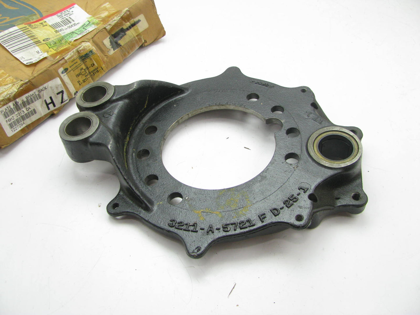 NEW - OEM Ford F6HZ-2013-CA Front Left Brake Carrier - F6HT-2011-GA / HA / JA