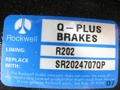 NEW GENUINE OEM Ford F6HZ-2218-AA Rockwell 3222-A-2003 Rear Drum Brake Shoe
