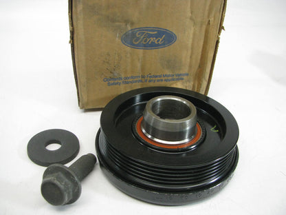 NEW GENUINE OEM Ford F6PZ-6312-AA Engine Harmonic Balancer # F6PE-6312-AA