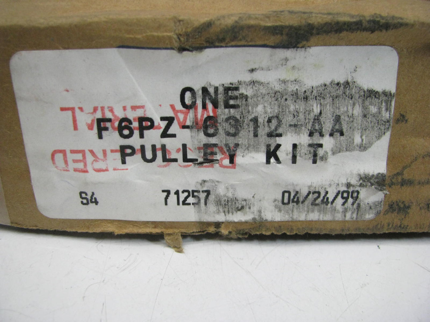 NEW GENUINE OEM Ford F6PZ-6312-AA Engine Harmonic Balancer # F6PE-6312-AA