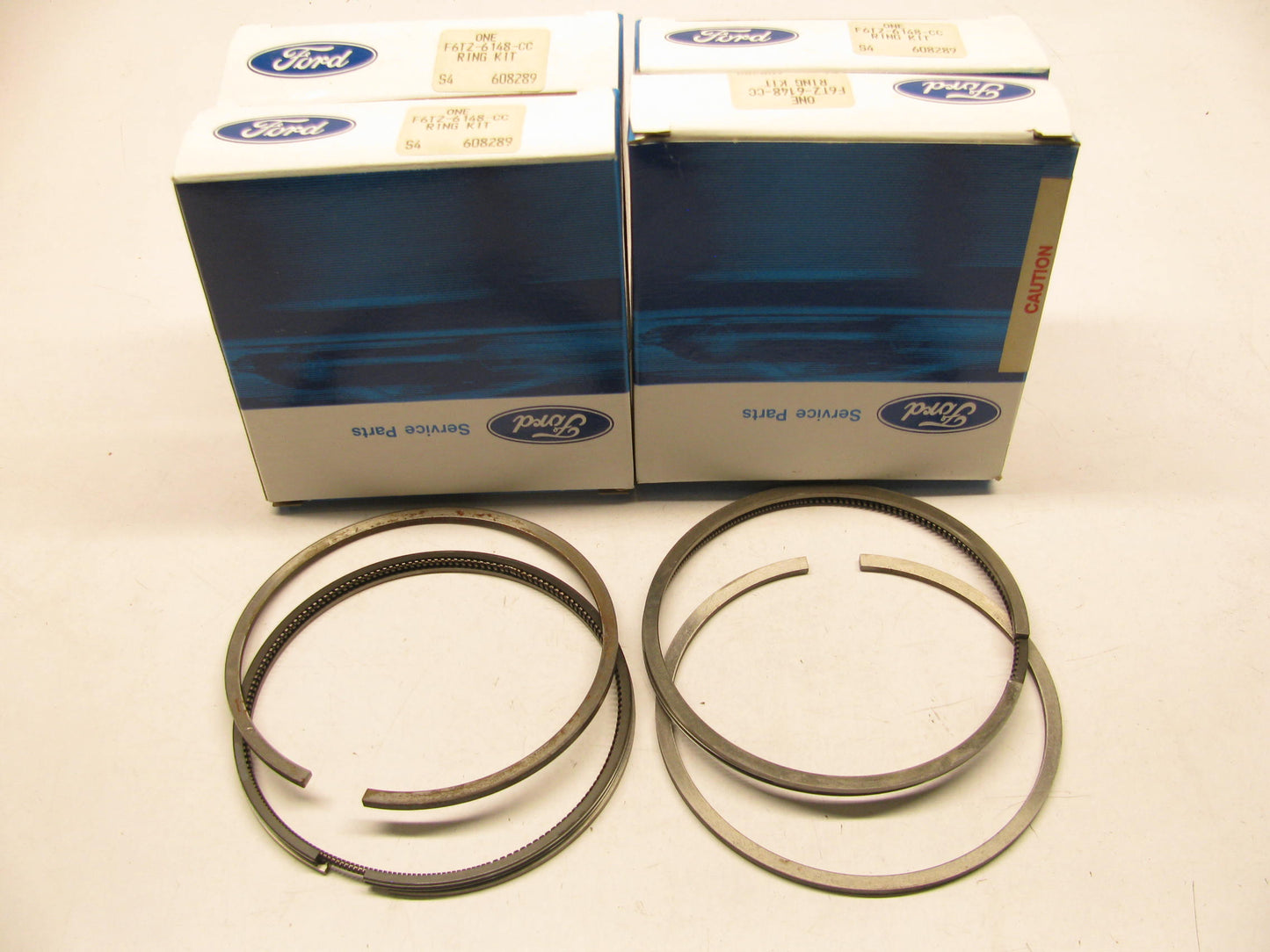 NEW OEM Ford 0.010'' OVER Piston Rings Set - 1996 Ford 7.3L POWERSTROKE DIESEL