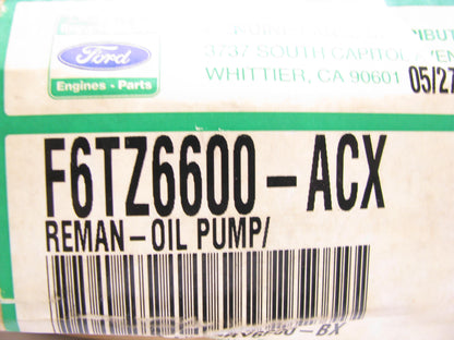 REMAN - OEM Ford F6TZ-6600-ACX Engine Oil Pump