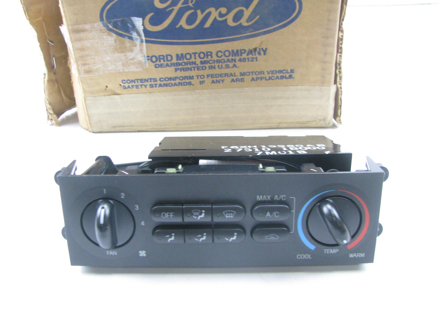 NEW Ford F6XZ-19980-AA HVAC A/C Heater Temp. Control For 1996-98 Quest, Villager