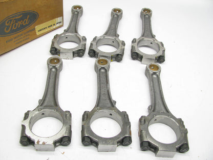 (6) OEM Ford F6XZ-6200-BAA Connecting Rods 1993-1998 Quest, Villager 3.0L VG30E
