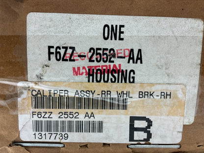 NEW - OEM Ford F6ZZ-2552-AA Rear Right Brake Caliper For 1994-1998 Mustang
