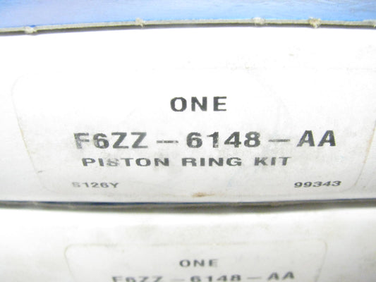 NEW - OEM Ford F6ZZ-6148-AA Full Piston Ring Set .010'' 1996-2004 3.8L 4.2L-V6