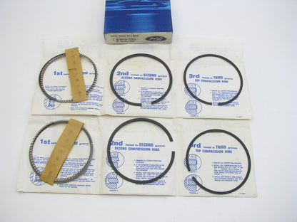 Ford F6ZZ-6148-B 0.020'' SIZE Piston Rings - DOES 2 PISTONS - Ford 3.8L 4.2L V6