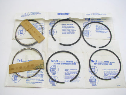 Genuine OEM 96-03 Ford 3.8L 4.2L V6 Piston Rings - 030 Oversize - Does 2 Pistons