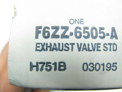 (6) NEW - OEM Ford F6ZZ-6505-A Engine Exhaust Valves 1996-2006 3.8L 3.9L 4.2L-V6