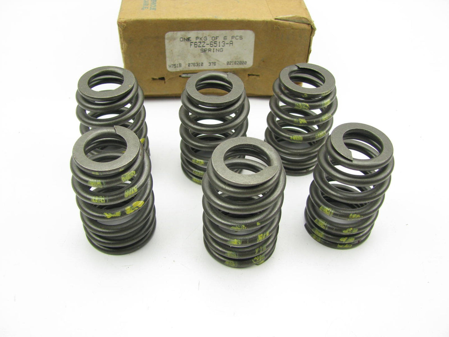 (6) NEW - OEM Ford F6ZZ-6513-A Engine Valve Springs - 2003-2006 Ford 4.2L V6