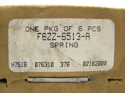(6) NEW - OEM Ford F6ZZ-6513-A Engine Valve Springs - 2003-2006 Ford 4.2L V6