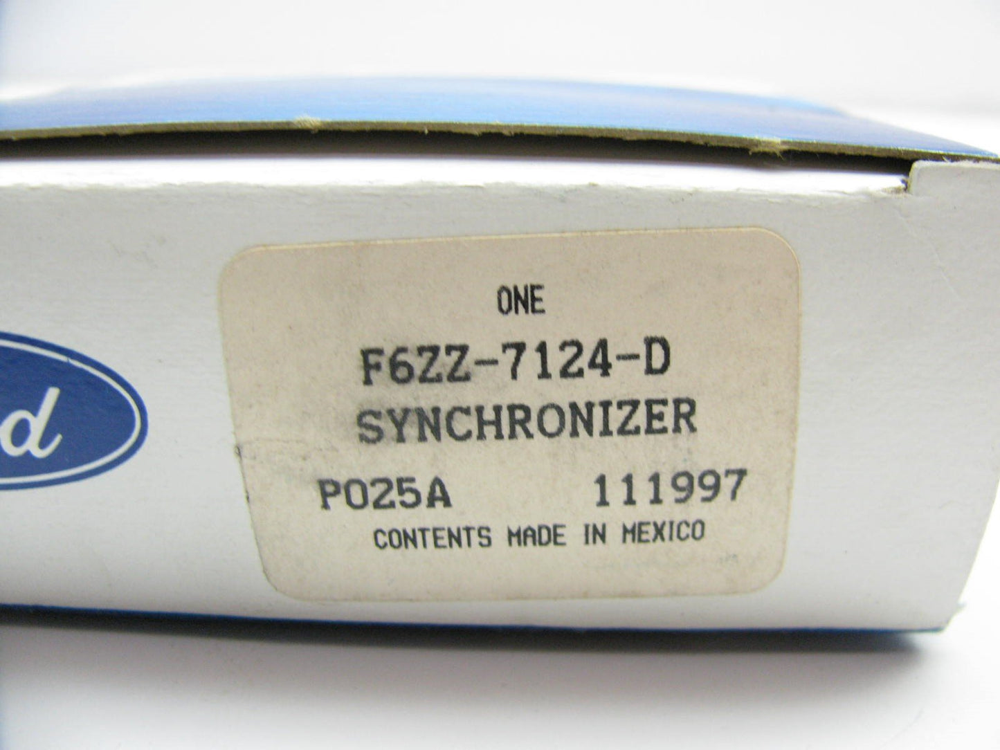 NOS 1996-04 Ford Mustang Warner T-45 5th Spd & Reverse Synchronizer F6ZZ-7124-D