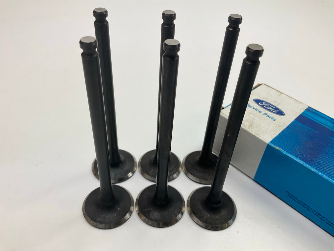 (6) NEW - OEM Ford F72Z-6505-AA Engine Exhaust Valve 1993-1997 Probe 2.5L-V6