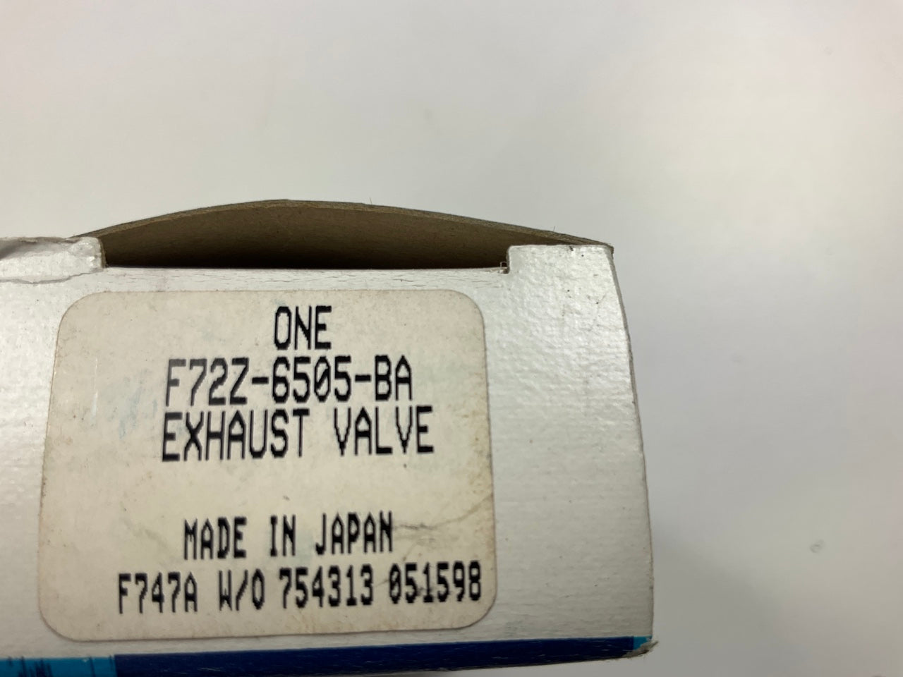 (8) NEW - OEM Ford F72Z-6505-BA Engine Exhaust Valve 1993-2003 2.0L-L4 DOHC