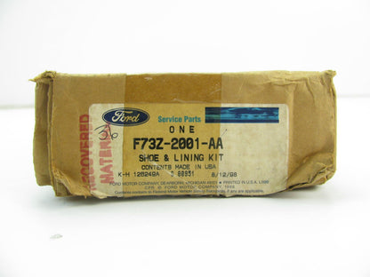 NEW - OEM Ford F73Z-2001-AA Front Disc Brake Pads