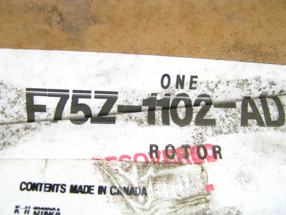 NEW - OEM Ford F75Z-1102-AD Front Disc Brake Rotor & Hub Assembly 1997-99 F-250