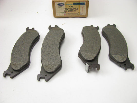 New Genuine OEM Ford F75Z-2001-AA FRONT Disc Brake Pads