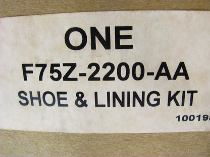 NEW GENUINE OEM Ford F75Z-2200-AA REAR Drum Brake Shoes