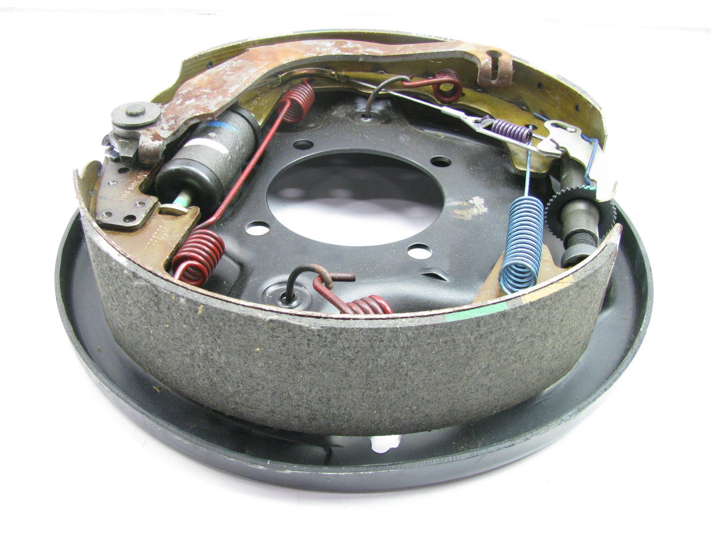 NEW OEM Ford F75Z-2210-CD Left Drivers Side Brake Drum Backing Plate W/ Shoes