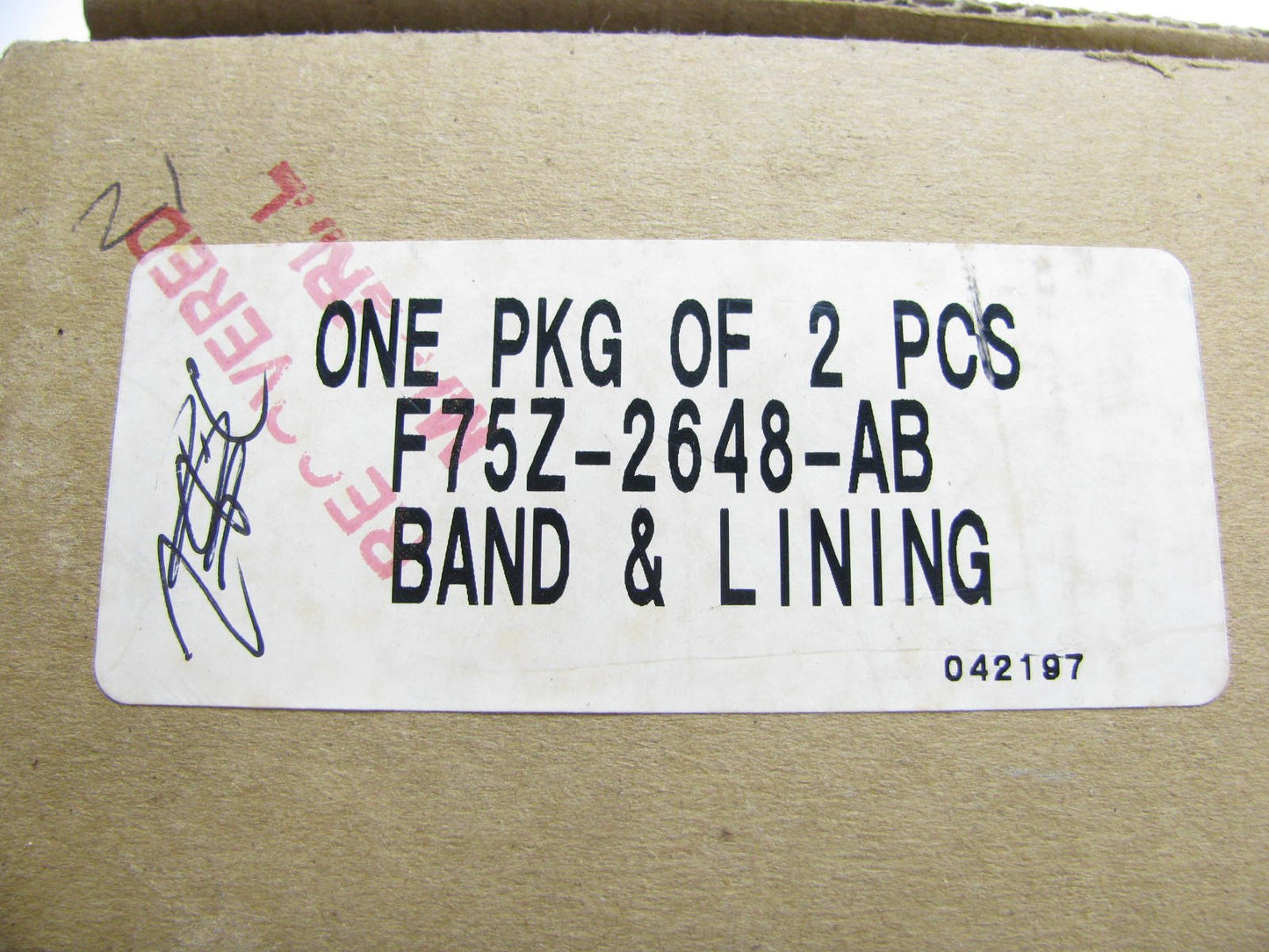 New OEM (2) Pcs Ford Rear Brake Shoes For 97-08 F150 F75Z-2648-AB