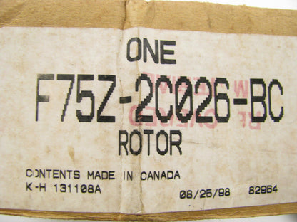 NEW GENUINE OEM Ford F75Z-2C026-BC REAR Disc Brake Rotor