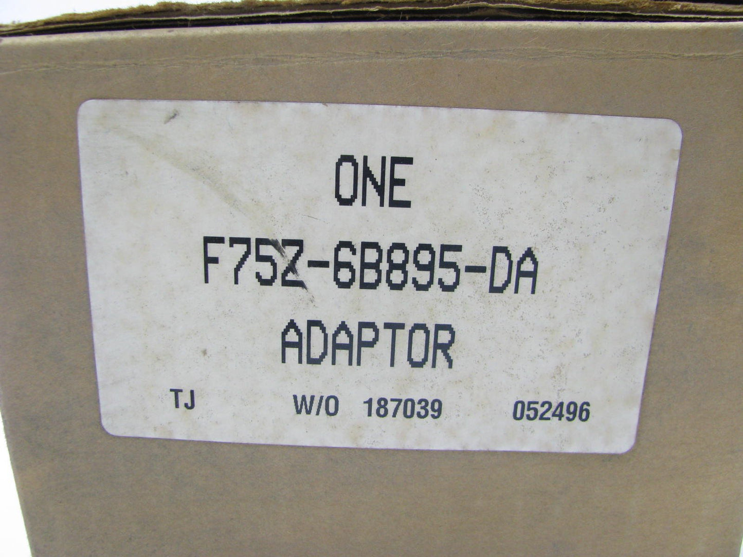 NEW GENUINE OEM Ford F75Z-6B895-DA / F75E-6B894-DB Oil Filter Cooler Adapter
