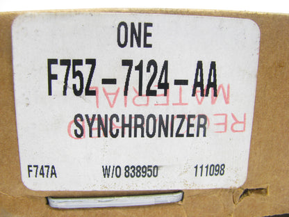 OEM Ford M5R2 5-spd Synchro Assy. 1st / 2nd Gear 94-97 Bronco F-150 F75Z7124AA