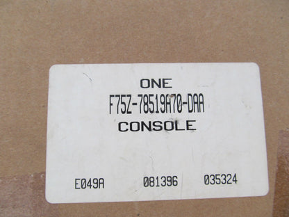 NEW - OEM Ford F75Z-78519A70-DAA Overhead Console 1997-02 Expedition MED PRAIRIE