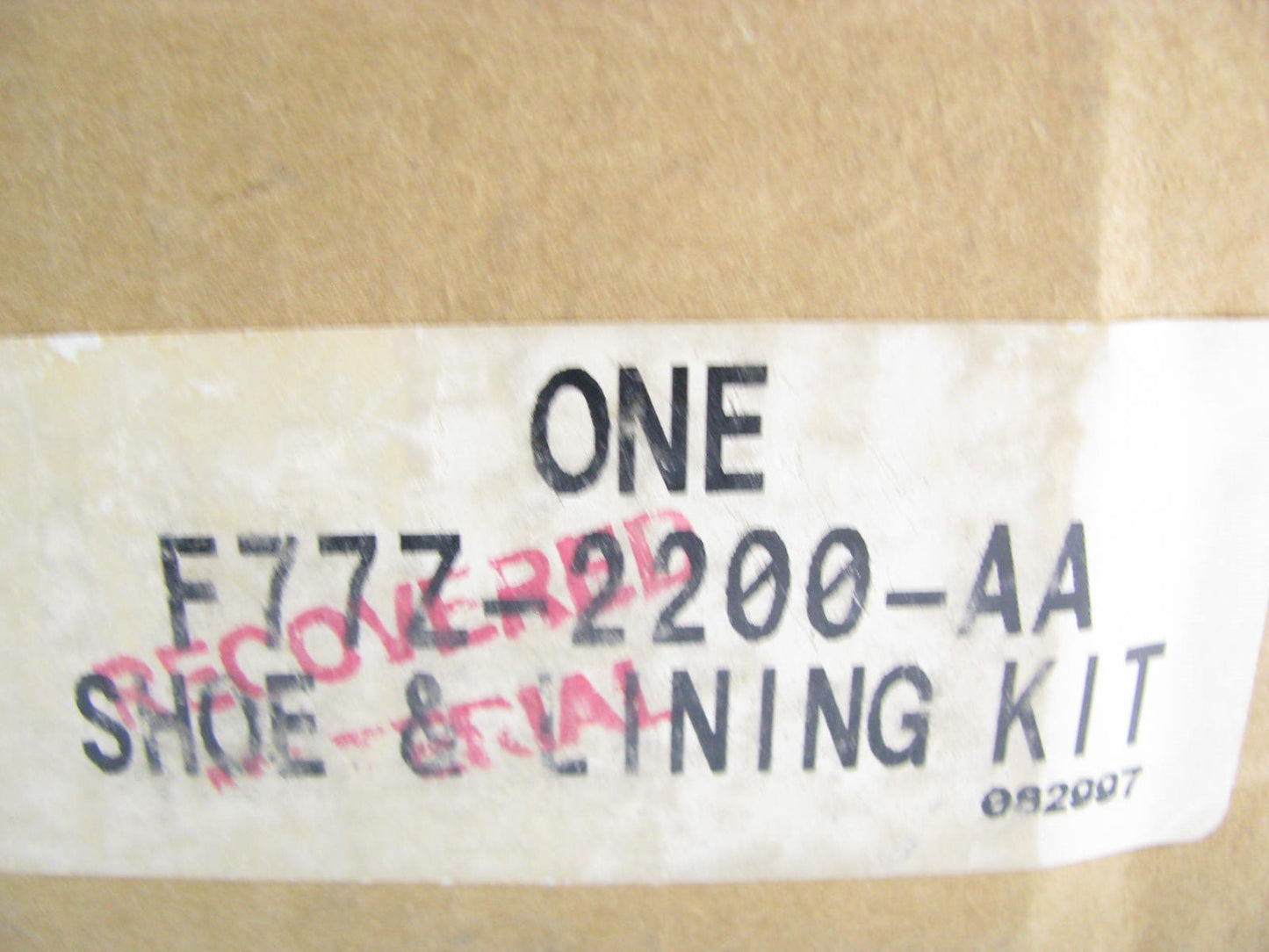 New Genuine OEM Ford F77Z-2200-AA Rear Drum Brake Shoes - 1995-2002 Ford Ranger