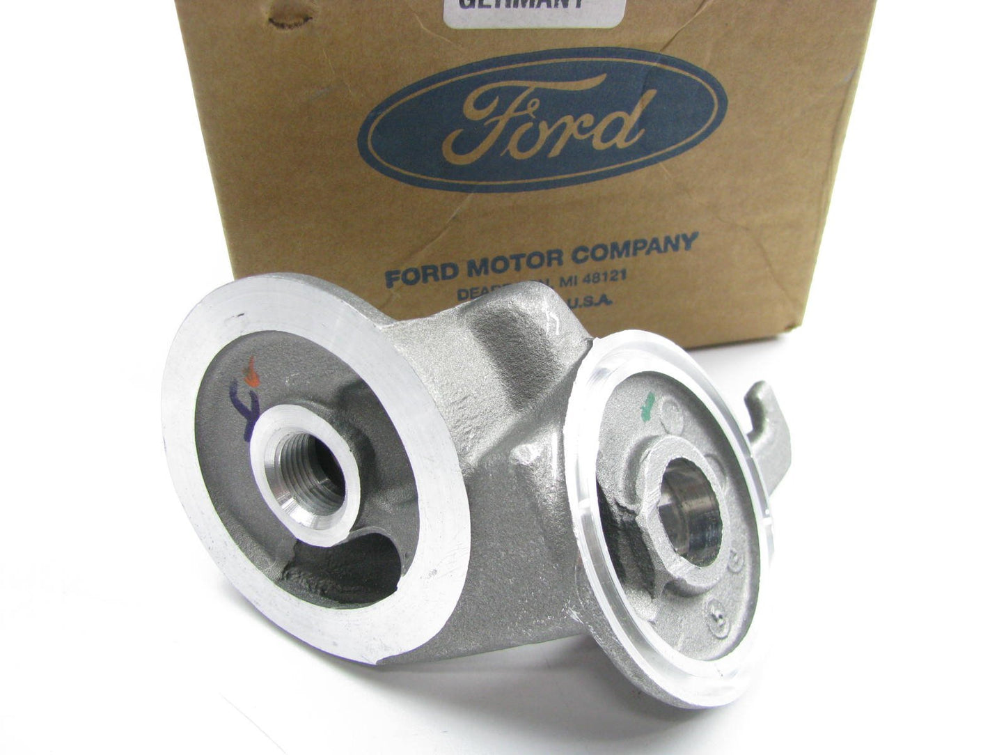 NEW GENUINE OEM Ford F77Z-6881-AA Oil Filter Adapter