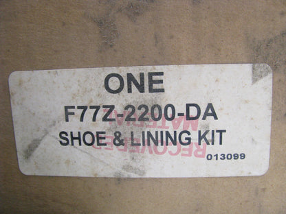 NEW GENUINE - OEM Ford F77Z-2200-DA Rear Drum Brake Shoes