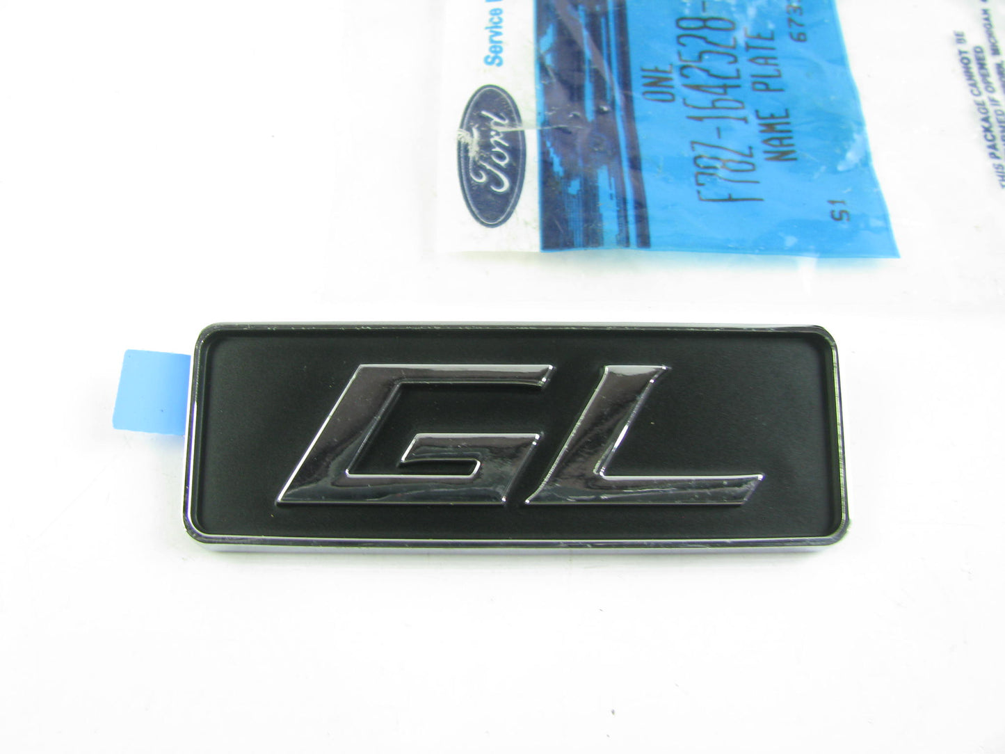 NOS - OEM Ford F78Z-1642528-BA Rear Name Plate (GL) For 1998 Windstar