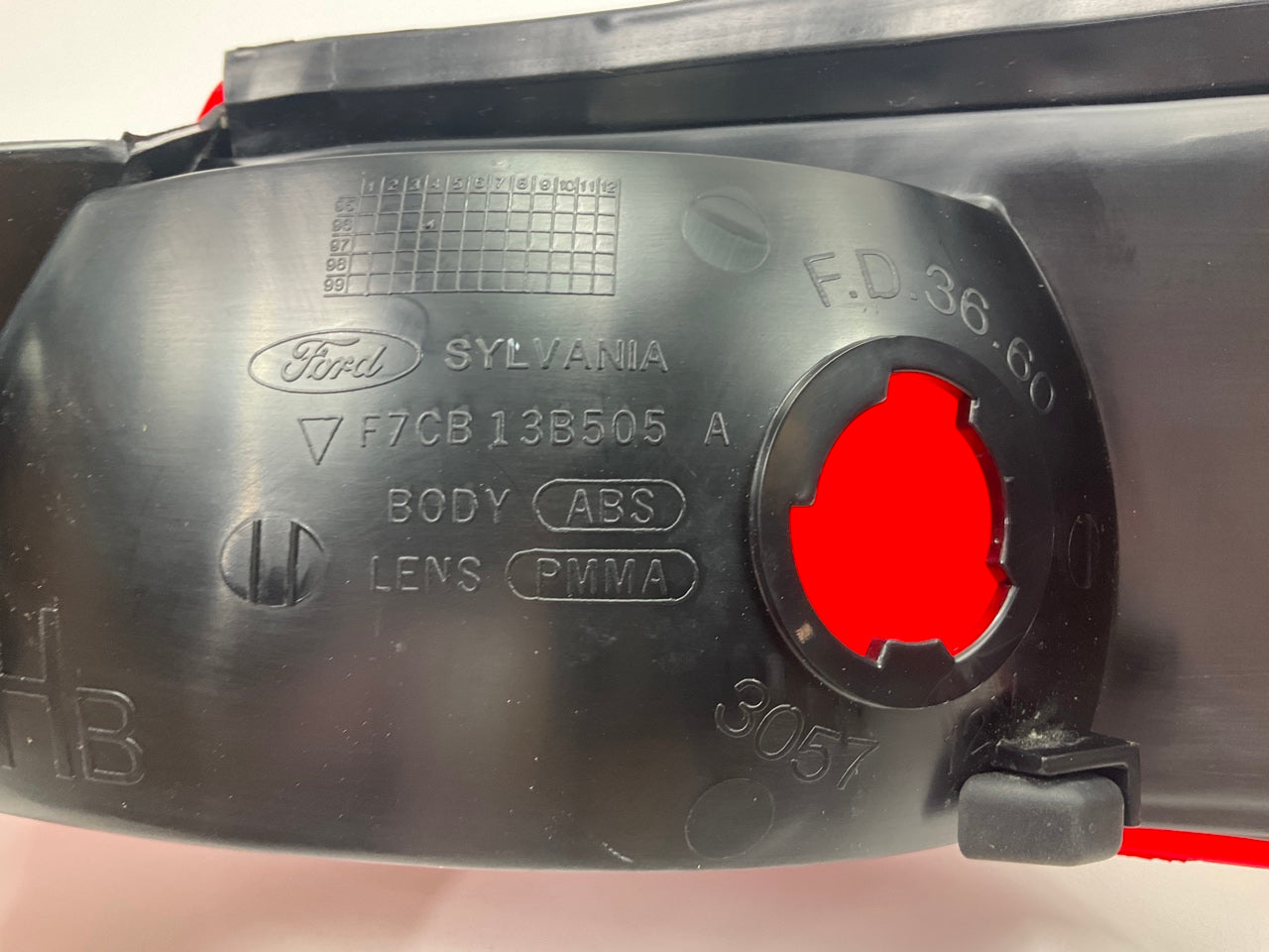 NOS - OEM Ford F7CZ-13405-AF Rear Left Tail Light Lamp 1997-1998 Escort