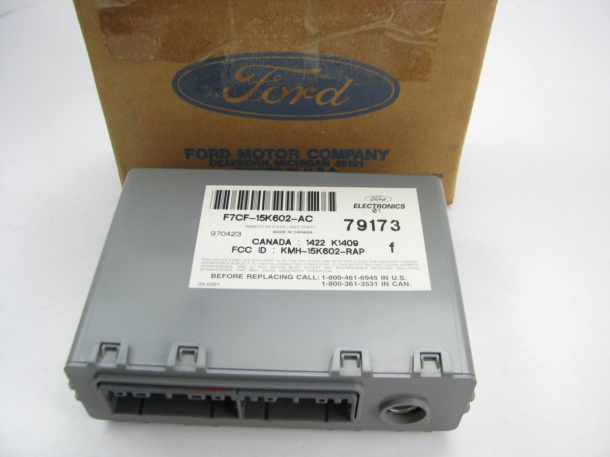 NEW GENUINE Anti-theft Keyless Entry Control Module Computer ECU F7CF-15K602-AC