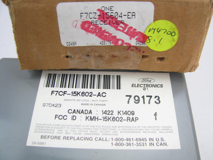 NEW GENUINE Anti-theft Keyless Entry Control Module Computer ECU F7CF-15K602-AC