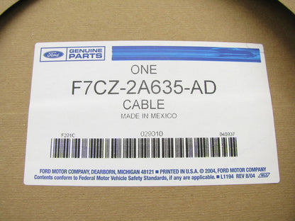 NEW - OEM Ford F7CZ-2A635-AD Parking Brake Cable - Rear Left