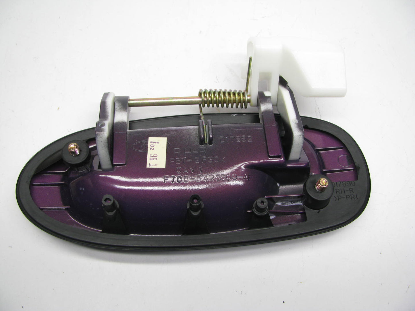 NEW Exterior Outside REAR RIGHT Door Handle - ROYAL PLUM OEM For 97-02 Escort