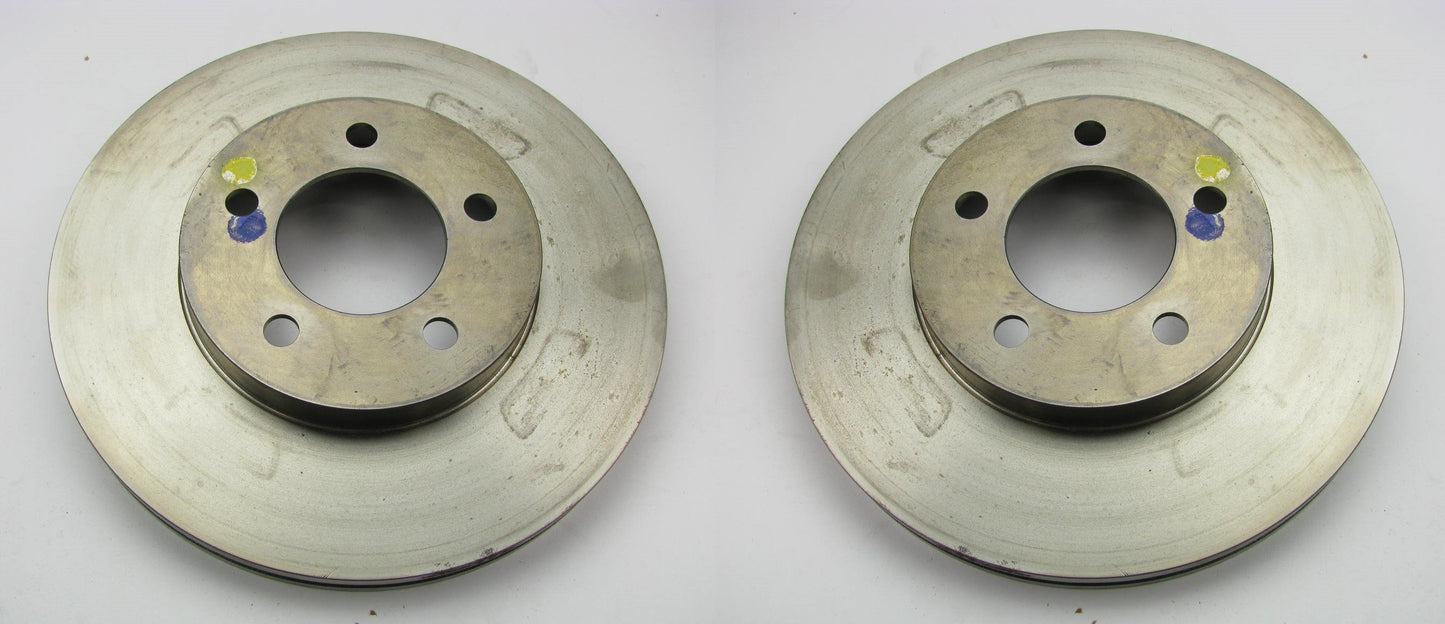 (x2) OEM Ford Front Disc Brake Rotors F7DZ-1125-AA