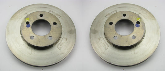 (x2) OEM Ford Front Disc Brake Rotors F7DZ-1125-AA