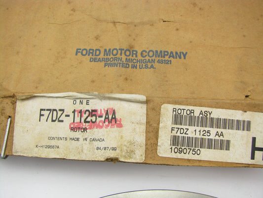(x2) OEM Ford Front Disc Brake Rotors F7DZ-1125-AA