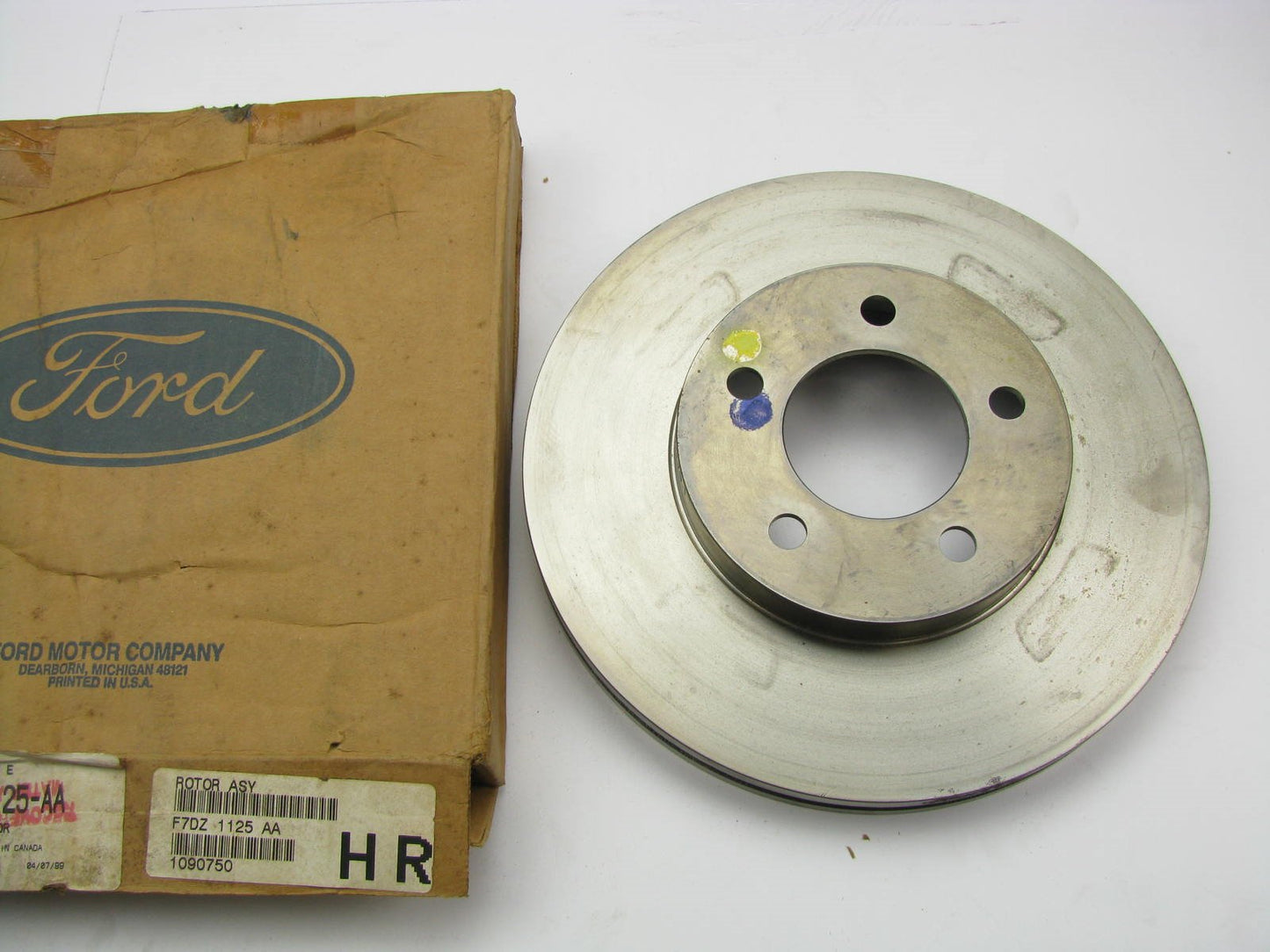 NEW - OEM GENUINE Ford F7DZ-1125-AA Front Brake Rotor