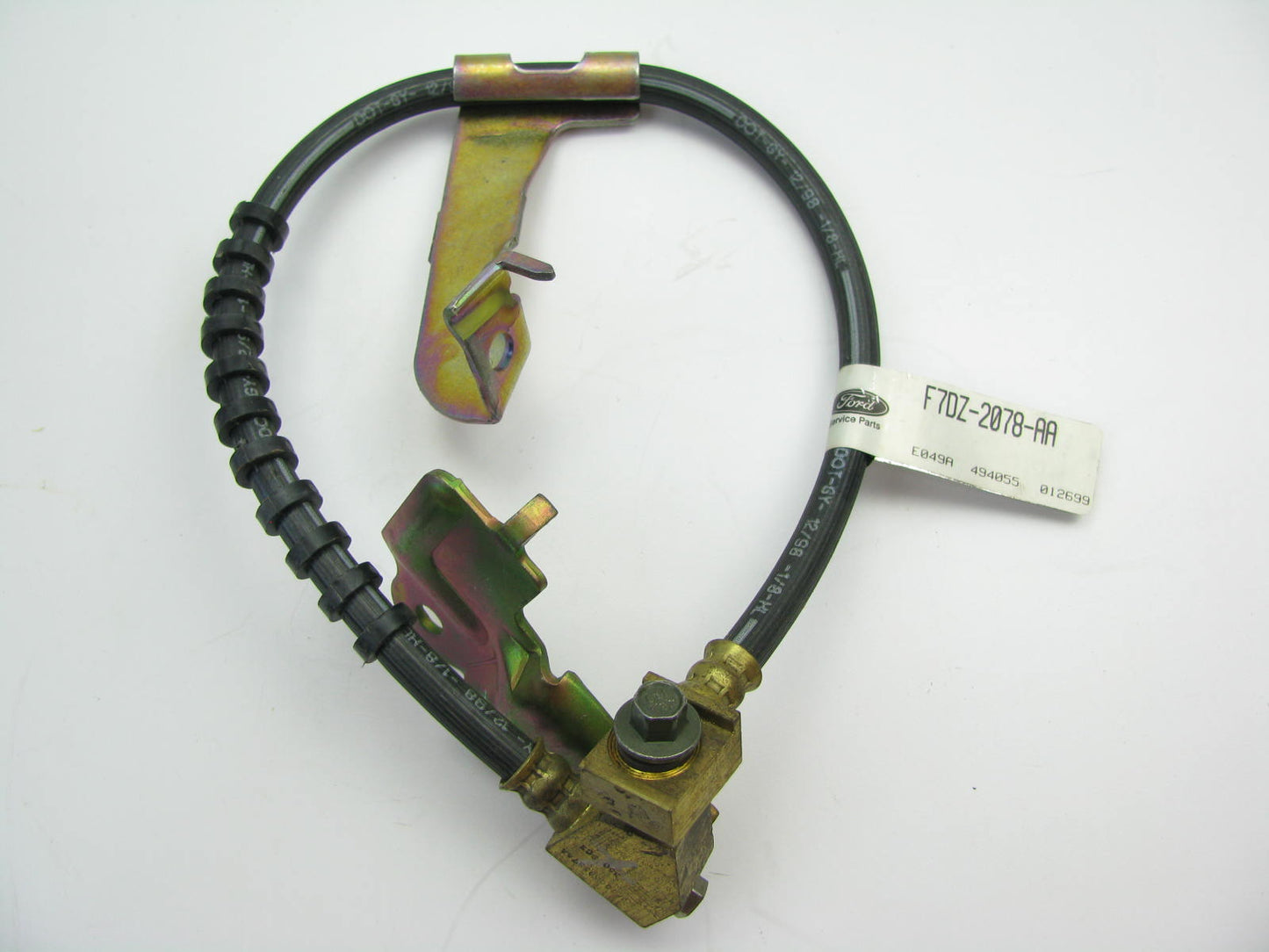 Ford F7DZ-2078-AA Front Left Brake Hydraulic Hose 1995-2006 Taurus 1996-05 Sable