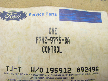 NEW - OEM Ford F7HZ-9775-BA Throttle Lock Control Cable, 50'' Long