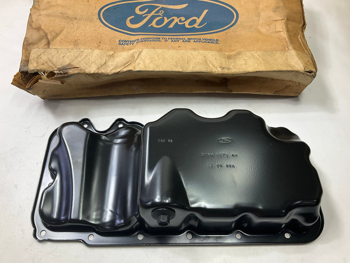 NEW - OEM Ford F7RZ-6675-AA Engine Oil Pan 1998-2000 Contour, Mystique 2.0L-L4