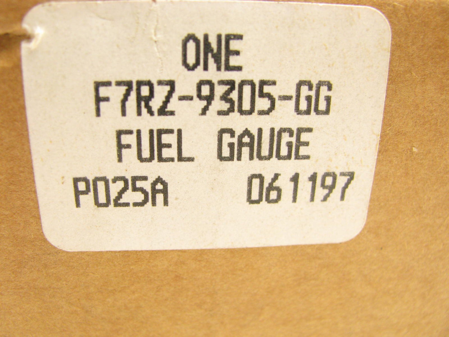 NEW - OEM Ford F7RZ-9305-GG Fuel Level Gas Gauge 1997 Mercury Mystique