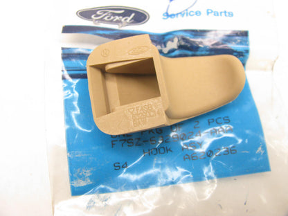 NEW - OEM Ford F7SZ-6329024-AAA Coat Hook Tan Color 1997 Thunderbird & Cougar
