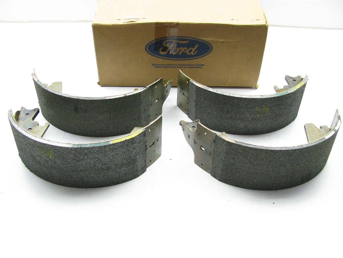 NEW GENUINE OEM Ford F7TZ-2200-DA Rear Drum Brake Shoes   12 1/8'' X 3 1/2''