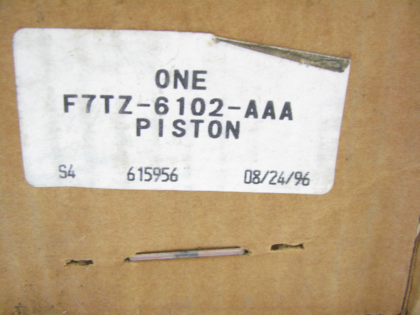 NEW - OEM Ford F7TZ-6102-AAA Engine Piston - Standard 1995-03 7.3L Turbo Diesel